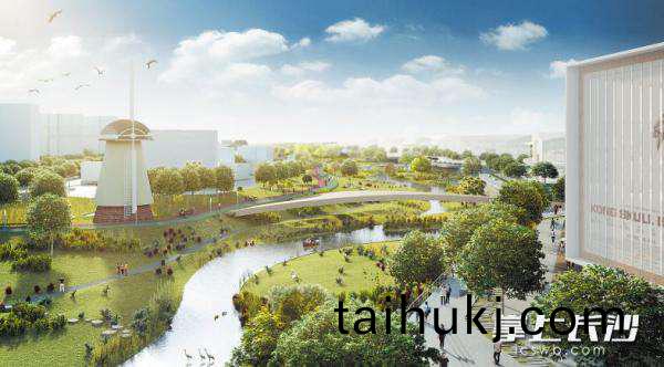 世界最長LED天幙將點亮圭塘河