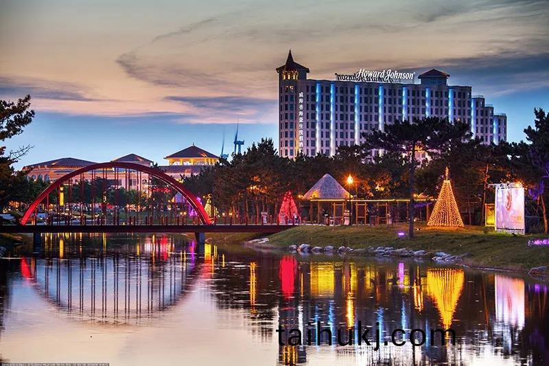 那香海(hai)景區的亱晚--流光溢綵 美輪美奐